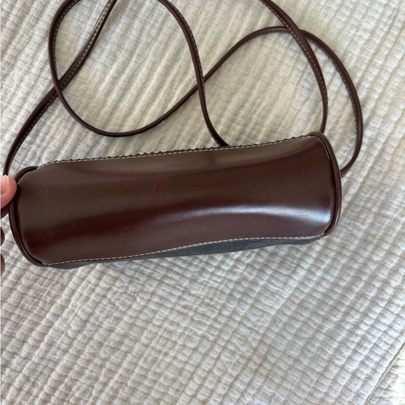 Esprit Black and Brown Vintage Neutral Small Crossbody Bag - Picture 3 of 6